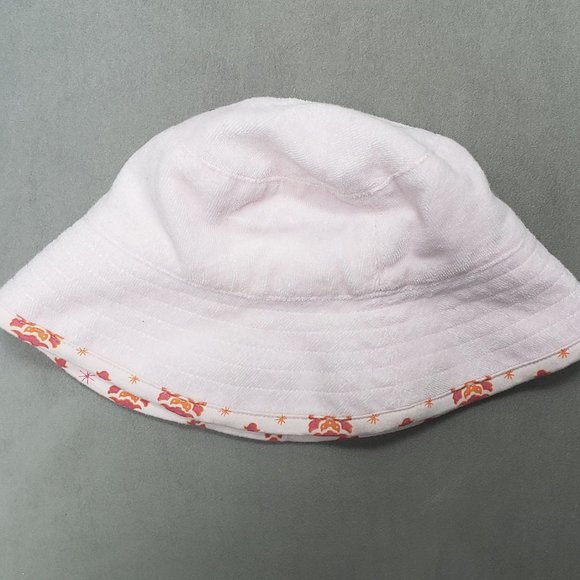 Girls Reversible Bucket hat   Pink - Picture 4 of 4
